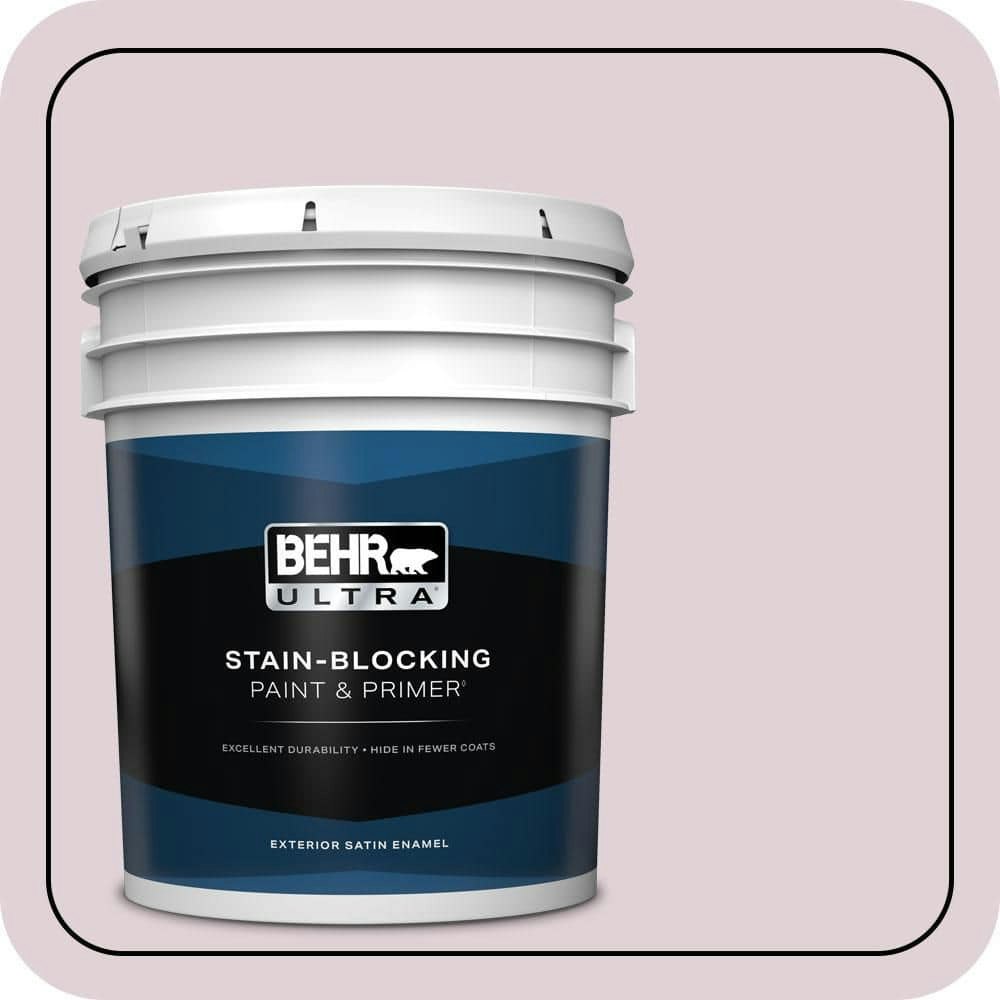 Secret Blush Satin Enamel Exterior Paint and Primer 5-Gallon: $283 Secret Blush Satin Enamel Exterior Paint and Primer 5-Gallon: $283