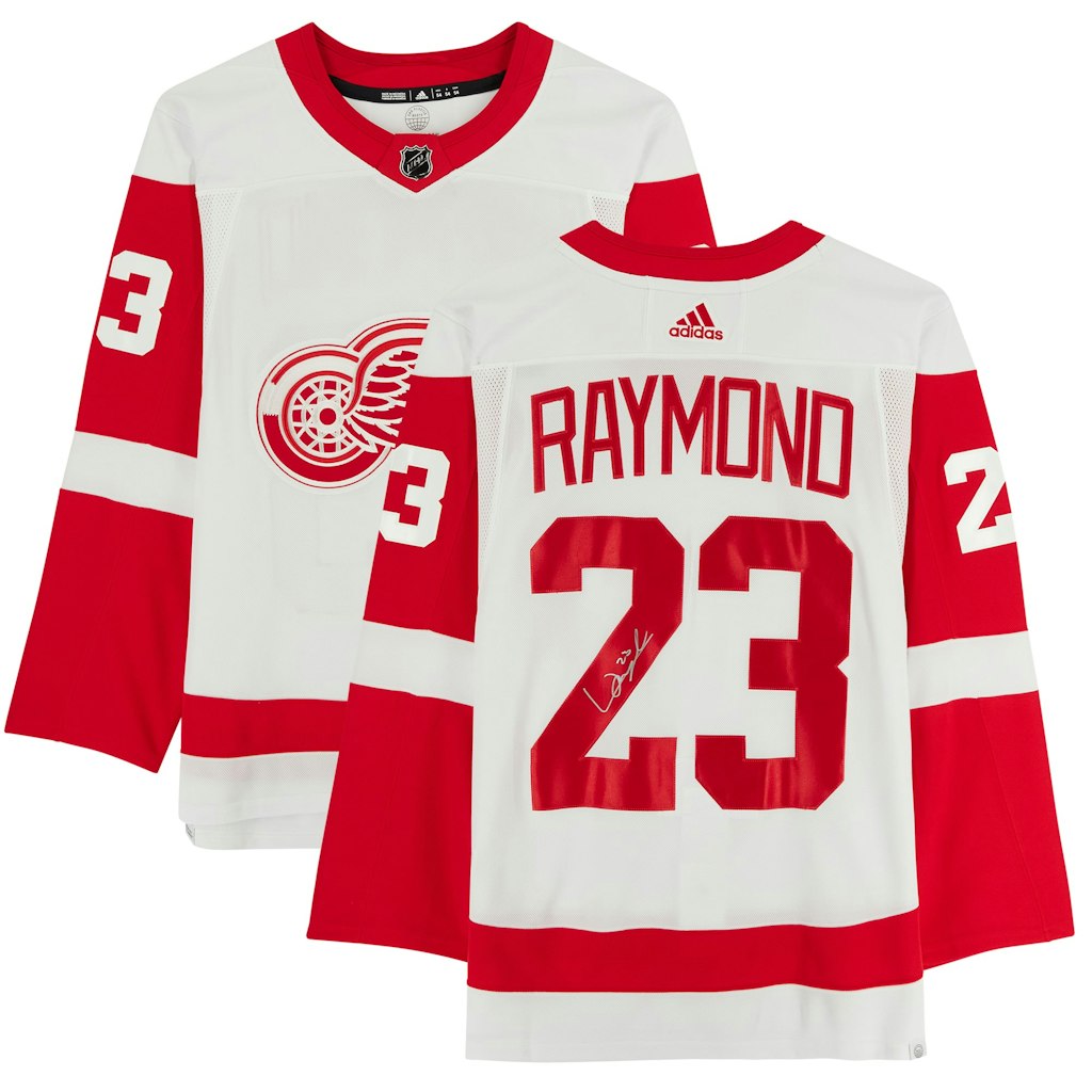 Lucas Raymond Autographed Adidas Authentic Detroit Red Wings Jersey: $369.99 Lucas Raymond Autographed Adidas Authentic Detroit Red Wings Jersey: $369.99