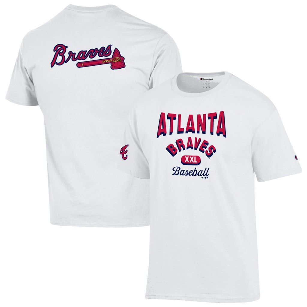 Champion Atlanta Braves 3-Hit Jersey T-Shirt: $26.24 Champion Atlanta Braves 3-Hit Jersey T-Shirt: $26.24