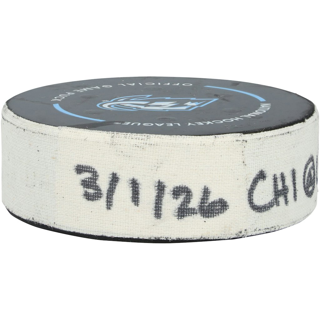 Teuvo Teravainen Chicago Blackhawks Game-Used Goal Puck: $399.99