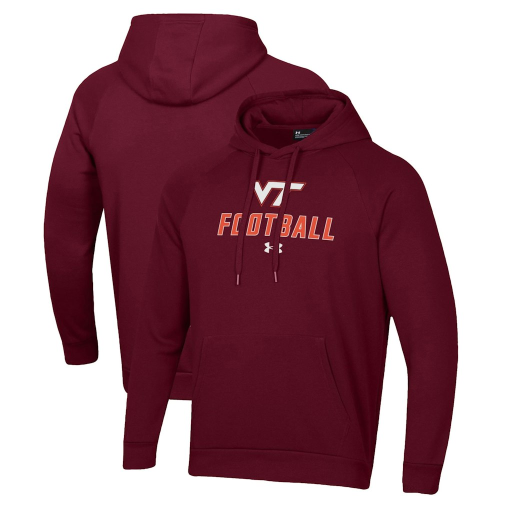 Under Armour Virginia Tech Hokies Football Rival Fleece Hoodie: $89.99 Under Armour Virginia Tech Hokies Football Rival Fleece Hoodie: $89.99