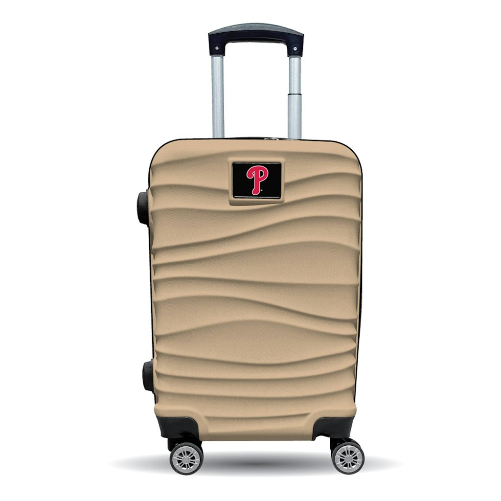 Mojo Philadelphia Phillies Tan Carry-On Hardcase Spinner Luggage: $169.99 Mojo Philadelphia Phillies Tan Carry-On Hardcase Spinner Luggage: $169.99