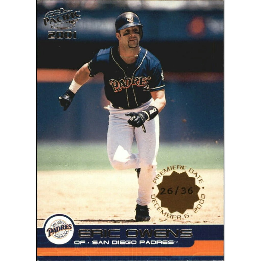 2001 Pacific Premiere Date #373 Eric Owens: $12 2001 Pacific Premiere Date #373 Eric Owens: $12
