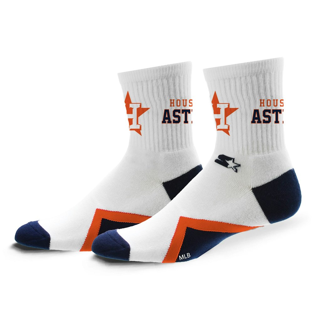 Houston Astros Unisex Mid-Crew Socks: $17.99 Houston Astros Unisex Mid-Crew Socks: $17.99