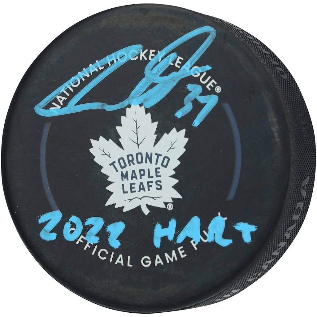Auston Matthews Toronto Maple Leafs Autographed Game Puck: $299.99 Auston Matthews Toronto Maple Leafs Autographed Game Puck: $299.99