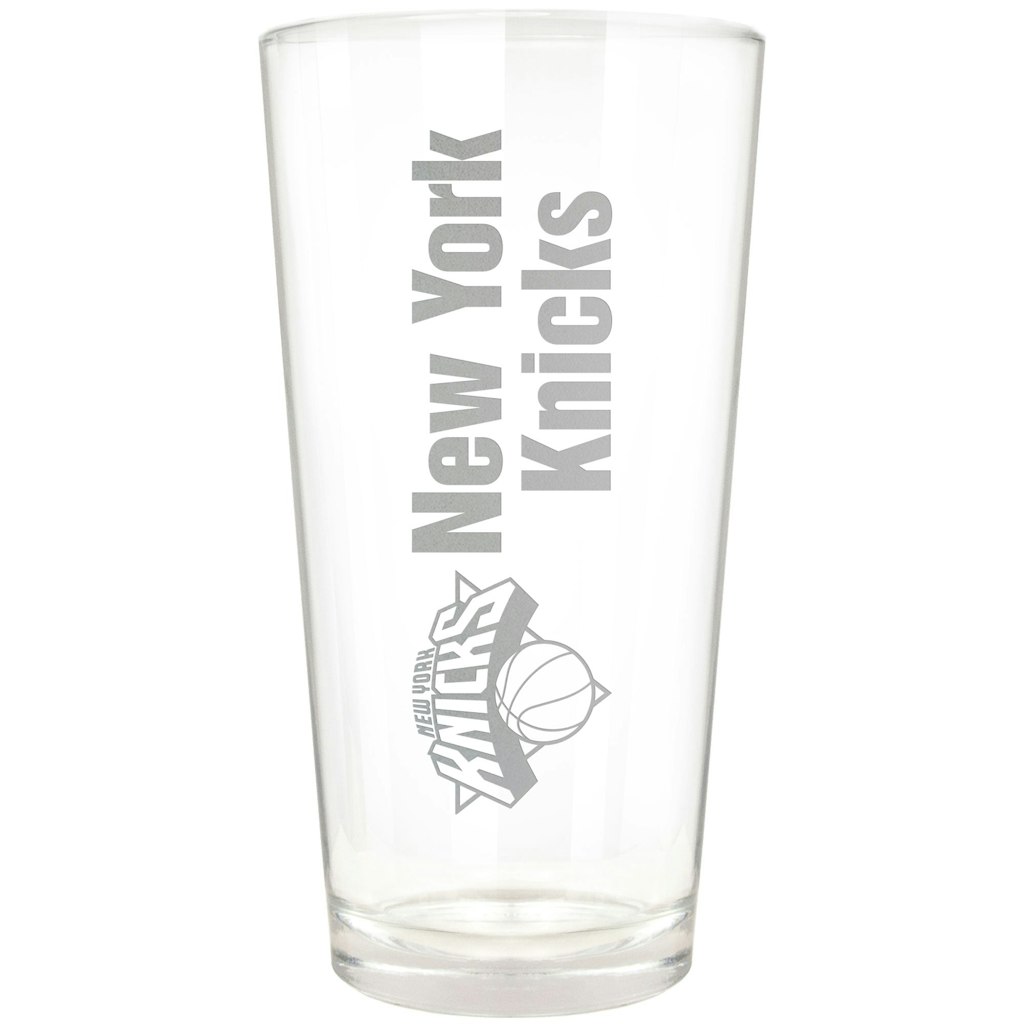 New York Knicks 16-oz. Rally Cry Pint Glass: $22.99