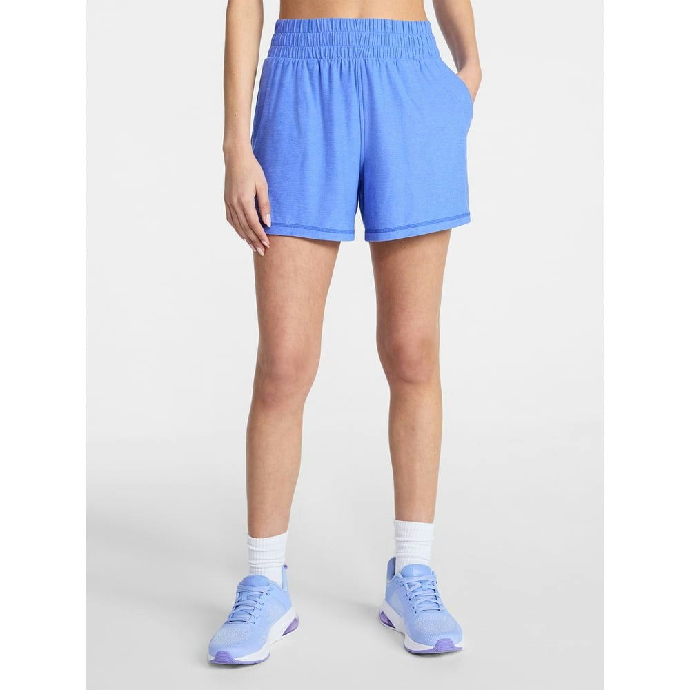 Athletic Works Women's ButterCore Performance Gym Shorts: $3.59