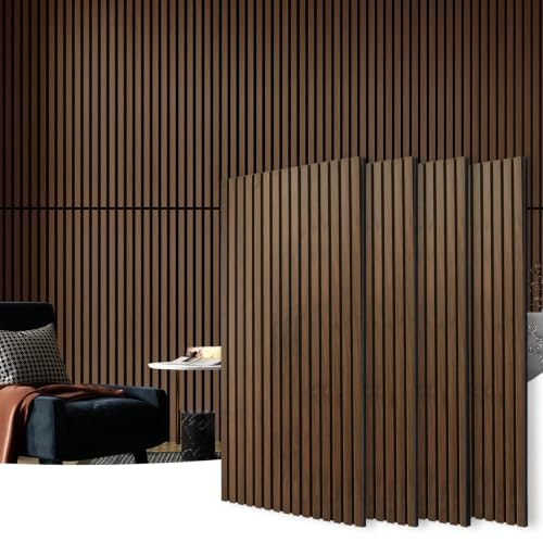 Art3d Wood Slat Acoustic Wall and Ceiling Panels 4-Pack: $127.11