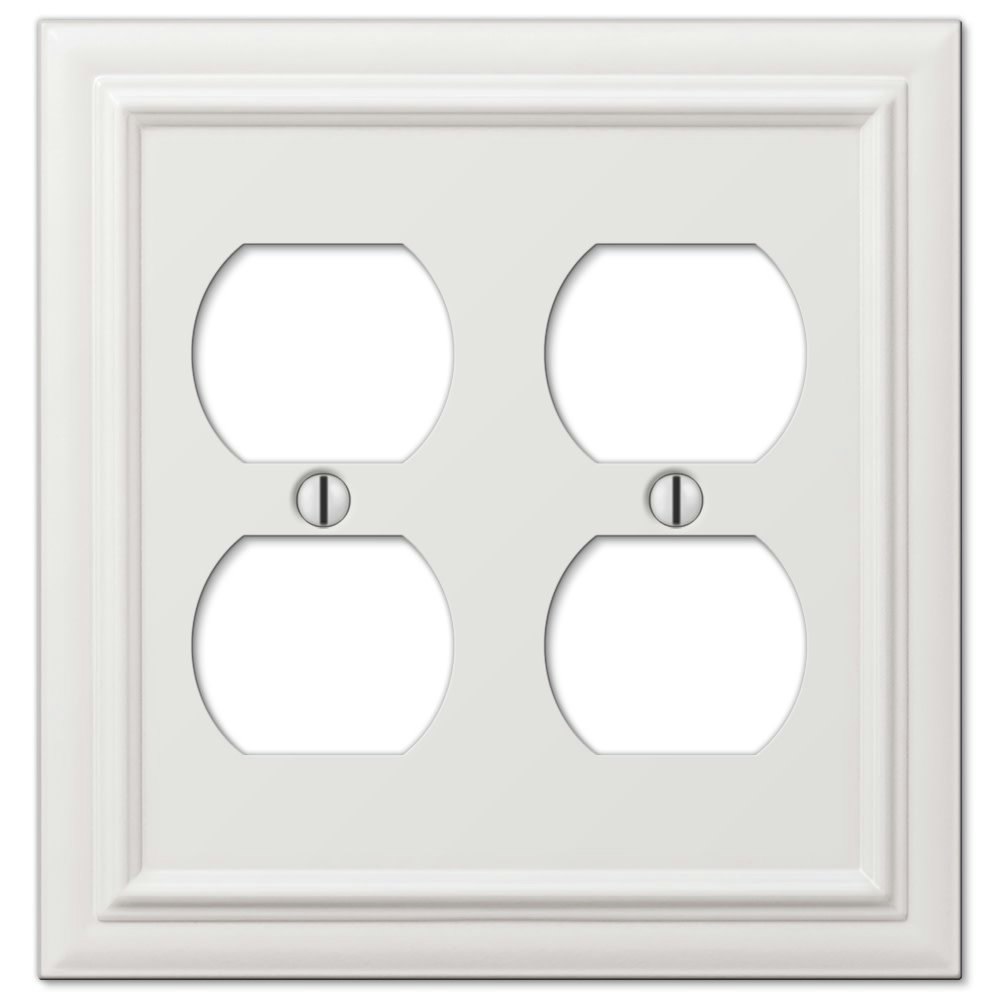 Amerelle Continental 2-Duplex Wallplate: $10.03 Amerelle Continental 2-Duplex Wallplate: $10.03