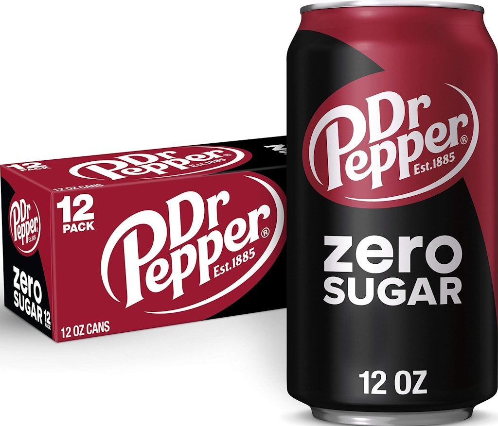 Dr Pepper Zero Sugar 12-oz. Can 12-Pack: $4.57