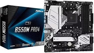 ASRock B550M PRO4 AMD Ryzen Processors Motherboard: $80 ASRock B550M PRO4 AMD Ryzen Processors Motherboard: $80