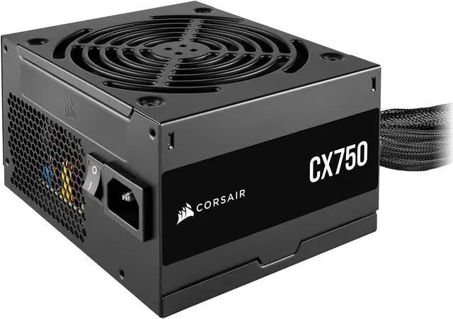 Corsair CX Series CX750 80 PLUS Bronze ATX Power Supply: $60