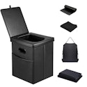 Panmout XL 16.5" Portable Folding Camping Toilet for $28 + free shipping