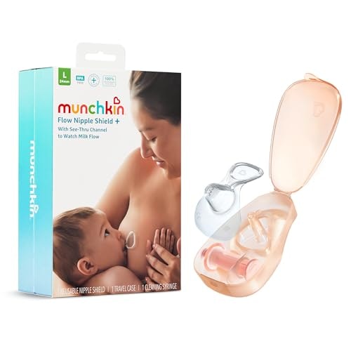 Munchkin Flow 24mm Breastfeeding Nipple Shield: $20.99 Munchkin Flow 24mm Breastfeeding Nipple Shield: $20.99
