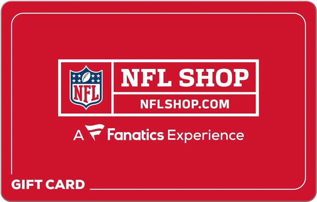 $50 NFL Shop Gift Card: $45 $50 NFL Shop Gift Card: $45