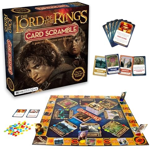 Aquarius Lord of the Rings Card Scramble Board Game: $17.43 Aquarius Lord of the Rings Card Scramble Board Game: $17.43