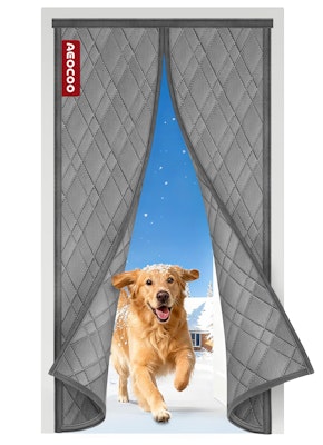 36" x 80" Insulated Magnetic Door Curtain for $14 + free shipping w/ Prime