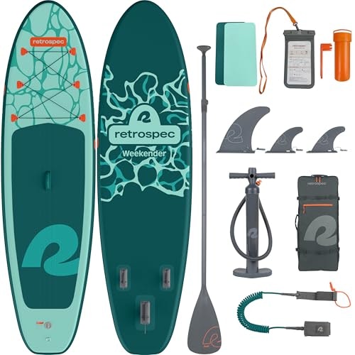 Retrospec Weekender 10'6" Inflatable Stand Up Paddle Board: $249.99 Retrospec Weekender 10'6" Inflatable Stand Up Paddle Board: $249.99