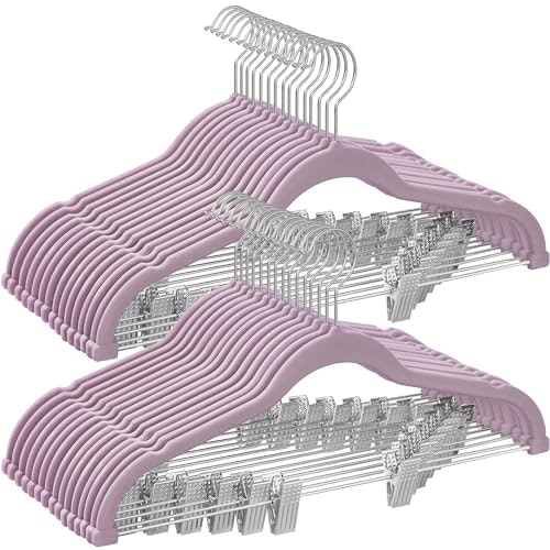 Songmics Velvet Pants Hangers 30-Pack: $29.69 Songmics Velvet Pants Hangers 30-Pack: $29.69
