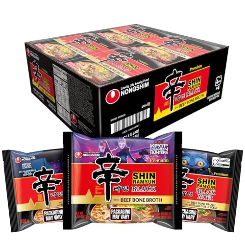 Nongshim Shin Ramyun Black 16-Pack: $25.60 Nongshim Shin Ramyun Black 16-Pack: $25.60