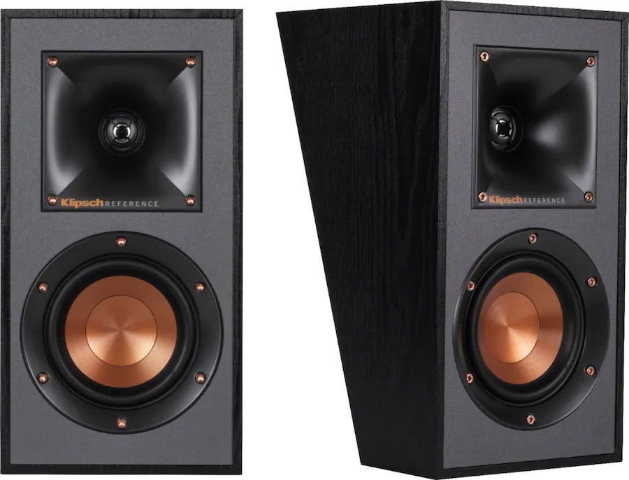 Klipsch Reference Series 4" 100-Watt Passive 2-Way Height Channel Speakers: $150