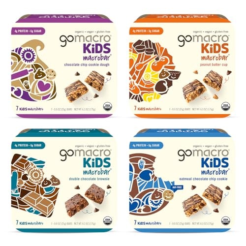 GoMacro Kids MacroBar 28-Count Assortment: $21.37 GoMacro Kids MacroBar 28-Count Assortment: $21.37