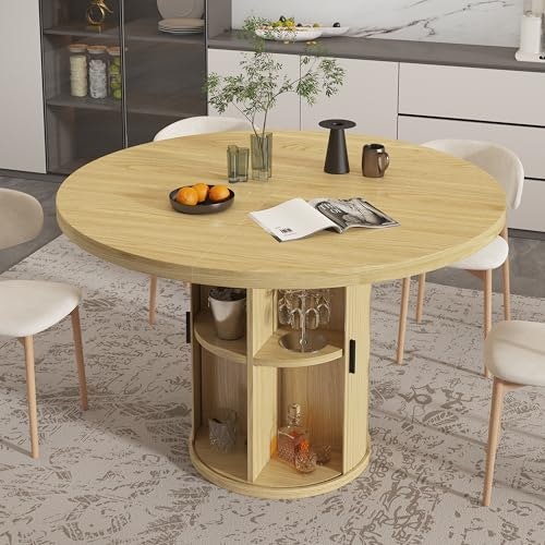 35.5-inch Round Fluted Pedestal Dining Table: $152.99 35.5-inch Round Fluted Pedestal Dining Table: $152.99
