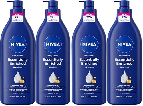 Nivea Essentially Enriched Body Lotion 16.9-fl oz Pump Bottle 4-Pack: $24.54 Nivea Essentially Enriched Body Lotion 16.9-fl oz Pump Bottle 4-Pack: $24.54