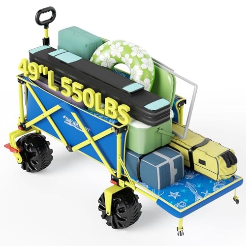 Old Bahama Bay 300lb Extra Long 49-inch Collapsible Beach Wagon: $89.09 Old Bahama Bay 300lb Extra Long 49-inch Collapsible Beach Wagon: $89.09
