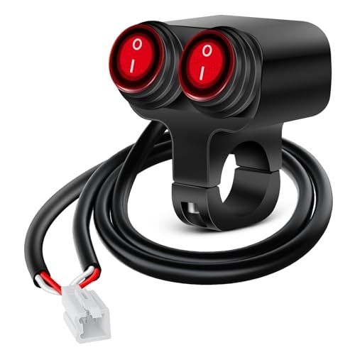 Nilight 7/8-inch Motorcycle Handlebar Dual Control Switch: $12.49 Nilight 7/8-inch Motorcycle Handlebar Dual Control Switch: $12.49