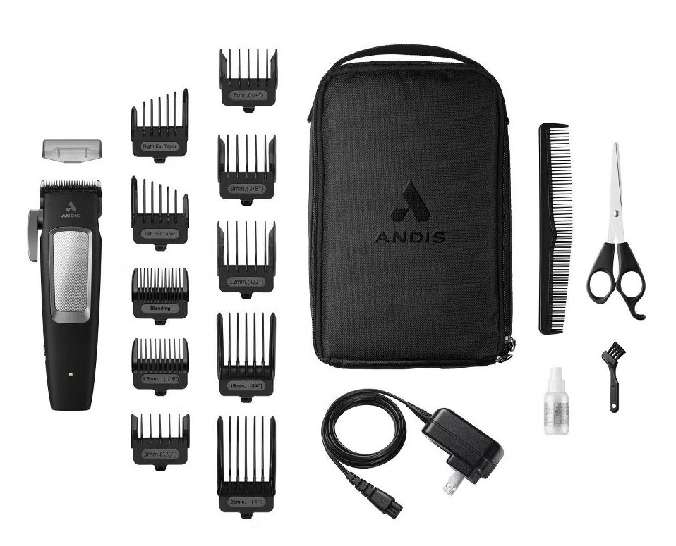 Andis inCRED 19-Piece Cordless Hair Trimmer Kit: $17