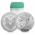 1-oz. Silver American Eagle $1 Coin Roll of 20 for $1,380 + free shipping