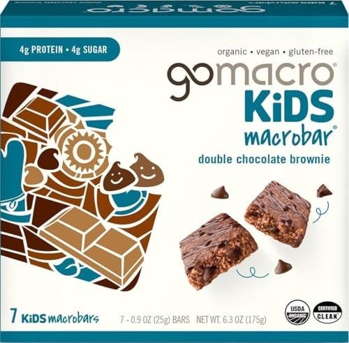 GoMacro Kids MacroBar Organic Vegan Snack Bars 7-Pack: $5.25 GoMacro Kids MacroBar Organic Vegan Snack Bars 7-Pack: $5.25