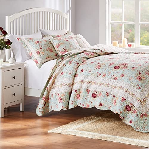 Greenland Home Antique Rose 5-Piece Full/Queen Quilt Set: $111.19 Greenland Home Antique Rose 5-Piece Full/Queen Quilt Set: $111.19