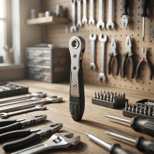 Magnetic Reversible Ratcheting Screwdriver: 99c