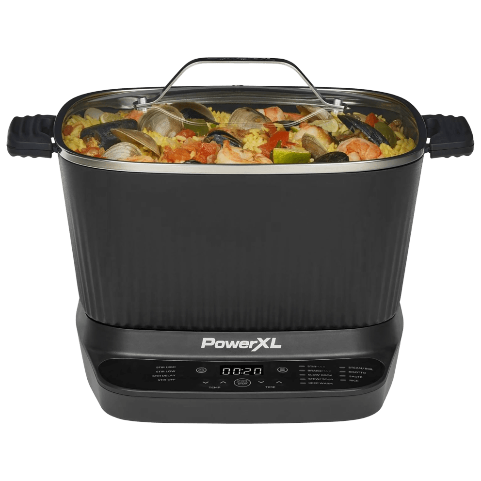 PowerXL StirMax Automatic Stirring Multi-Cooker: $50