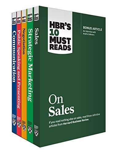 HBR's 10 Must Reads for Sales and Marketing 5-Book Collection: $47.49 HBR's 10 Must Reads for Sales and Marketing 5-Book Collection: $47.49