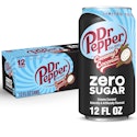 Dr Pepper Zero Sugar Creamy Coconut 12-oz. Can 12-Pack for 3 for $15 + free shipping