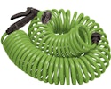 Orbit 25-Foot Coil Garden Hose w/ 8-Pattern Nozzle for $11 + free shipping w/ Prime