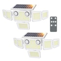 Szpower 6,000-Lumen Solar Security Flood Lights 2-Pack for $18 w/ Prime + free shipping w/ Prime