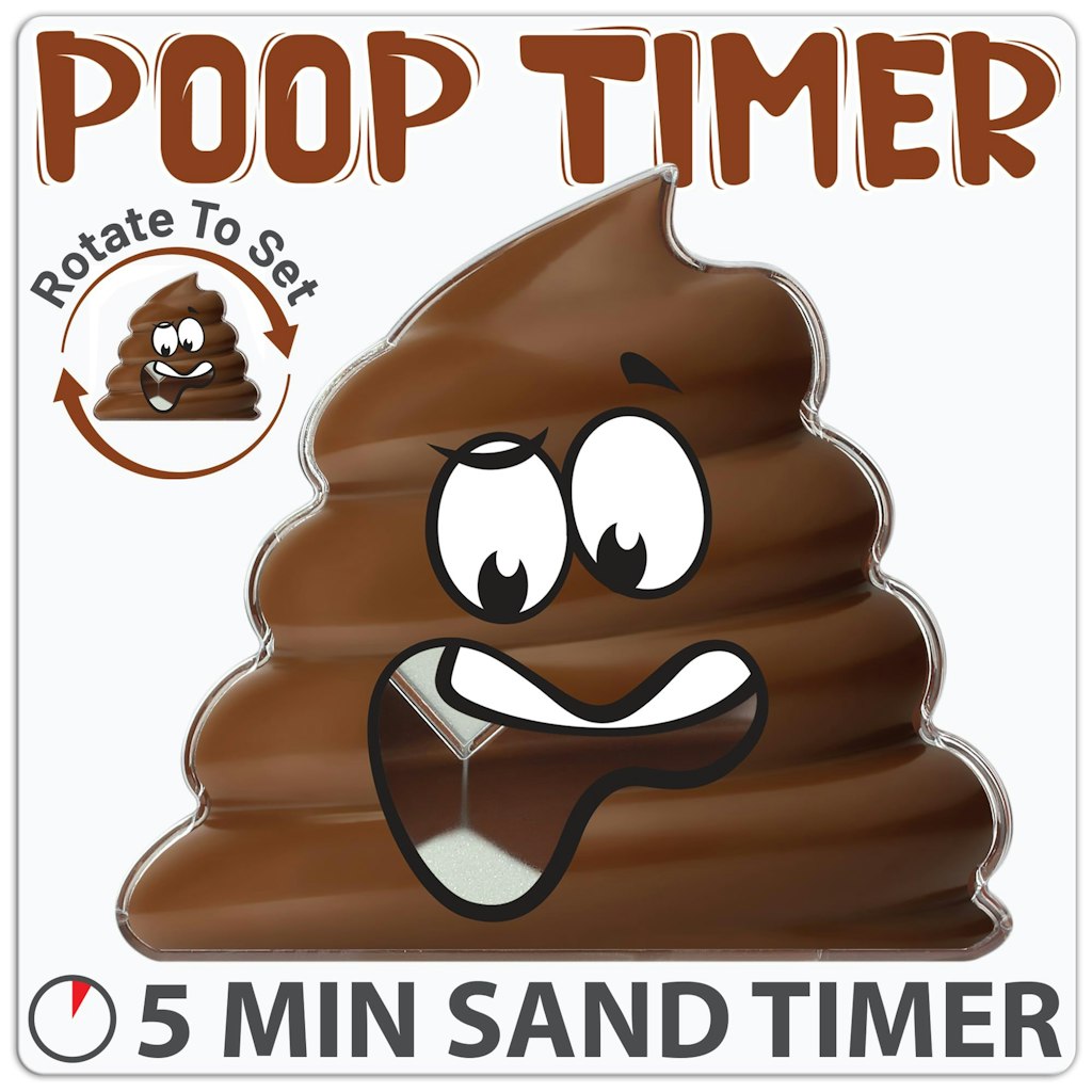 Funwares 5-Minute Poop Timer: $9.99 Funwares 5-Minute Poop Timer: $9.99
