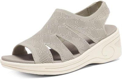 Yeswin Women's Wedge Platform Sandals for $19 w/ Prime + free shipping w/ Prime