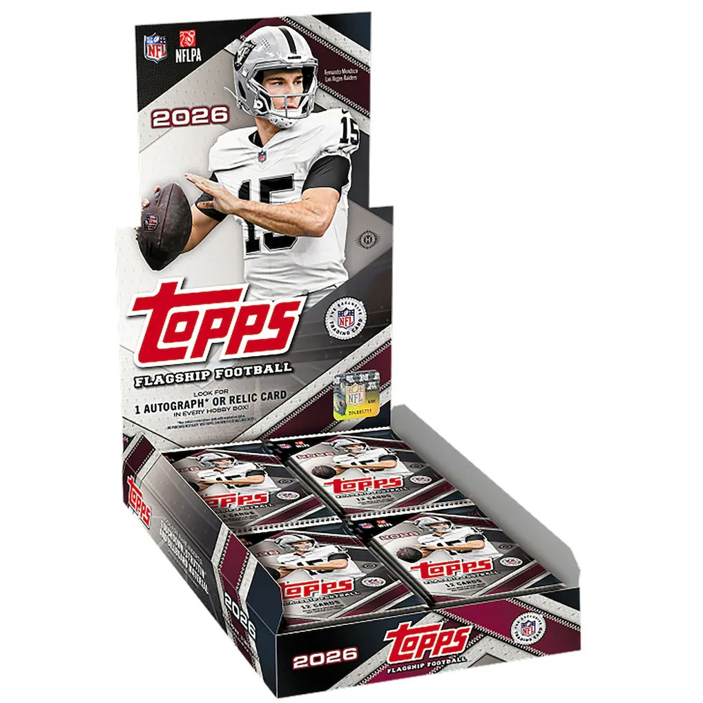 2026 Topps Flagship Football Factory Sealed Hobby Box: $130 App-Only