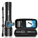 Banral Tactical Rechargeable LED Flashlight for $10 + free shipping w/ Prime