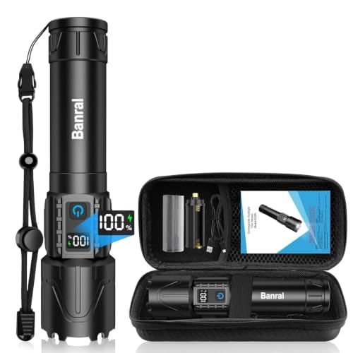 Banral Tactical Rechargeable LED Flashlight: $10.49 Banral Tactical Rechargeable LED Flashlight: $10.49