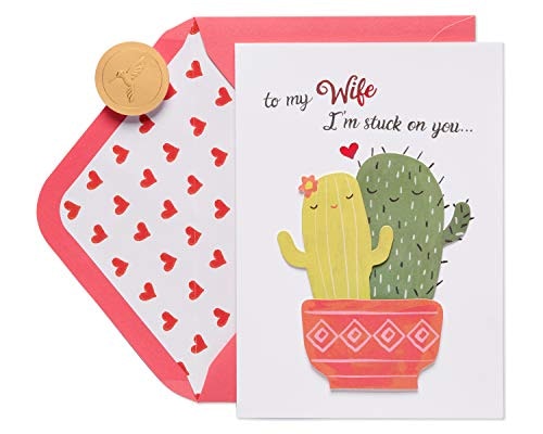 Papyrus Valentine's Day Card for Wife: $8.11