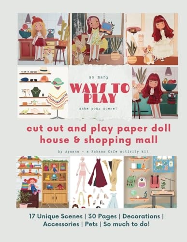 Paper Dollhouse & Shopping Mall Cut and Play Activity Book: $12.86 Paper Dollhouse & Shopping Mall Cut and Play Activity Book: $12.86