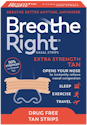 Breathe Right Extra Strength Tan Strips Sample: Free + free shipping