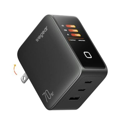 Wegear 70W 3-Port GaN USB-C Fast Wall Charger for $22.50 + free shipping w/ Prime