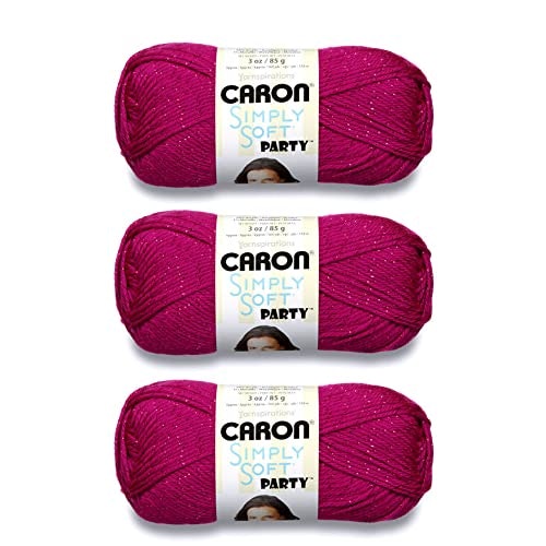 Caron Simply Soft Party Acrylic Yarn 3-Pack: $13.47 Caron Simply Soft Party Acrylic Yarn 3-Pack: $13.47